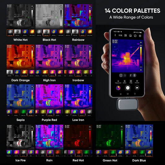 GOYOJO GW340 Thermal Imaging Camera For Android/iPhone | 512x384 Super ...