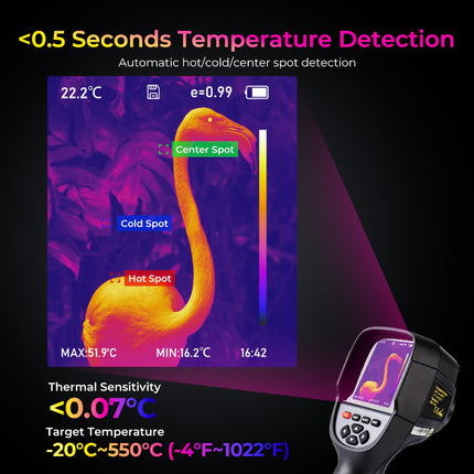 GOYOJO GW256 Handheld Thermal Imaging Camera