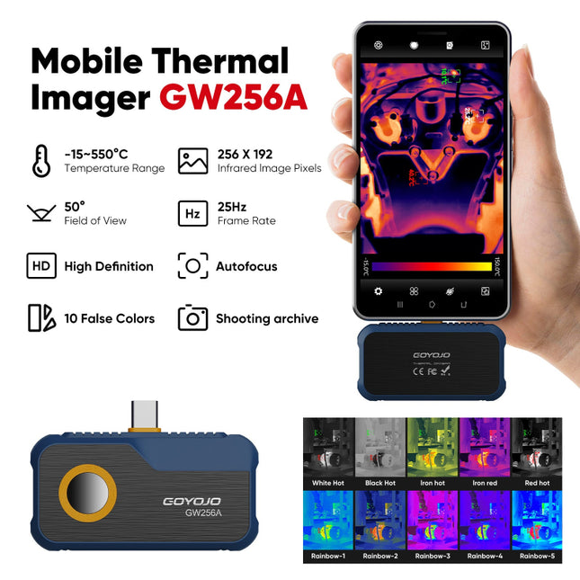 GOYOJO GW256A Thermal Imaging Camera For Android
