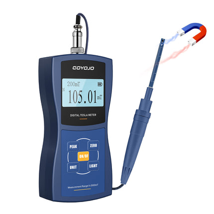 GOYOJO GT129 Gauss/Tesla Meter with High Precision
