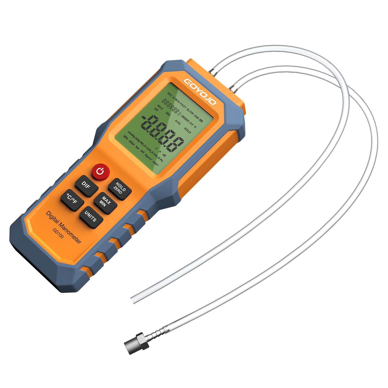 Digital Differential Pressure Manometer, ±35kPA Digital Differential Pressure Manometer, ±35kPA